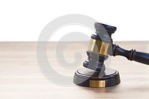 Wooden Law Gavel