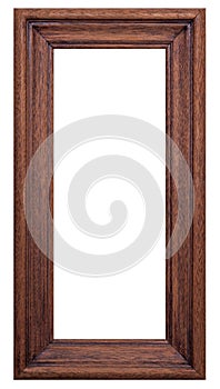 Wooden mahogany frame