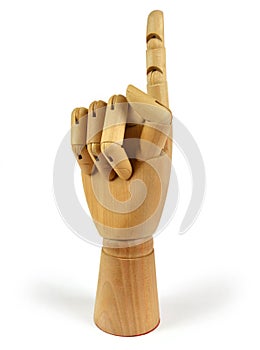 Wooden Mannequin Hand.