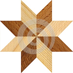 Wooden marquetry can be patterns created from the combination of wood pine hornbeam, wooden floor, parquet, cutting board