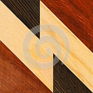 Wooden marquetry can be patterns created from the combination of wood, wooden floor, parquet, cutting board