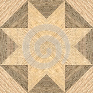 Wooden marquetry can be patterns created from the combination of wood, wooden floor, parquet, cutting board