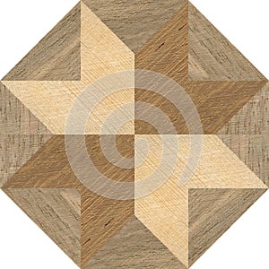 Wooden marquetry can be patterns created from the combination of wood, wooden floor, parquet, cutting board