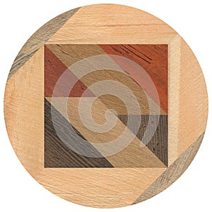 Wooden marquetry can be patterns created from the combination of wood, wooden floor, parquet, cutting board