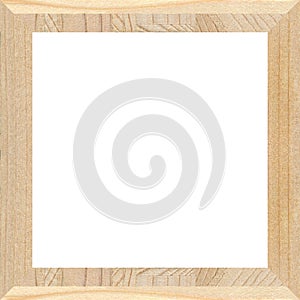 Wooden marquetry frame, wooden frame made of a combination of different woods