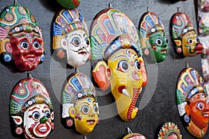 Wooden Masks, Bhaktapur, Nepal