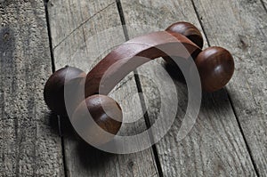 Wooden massager