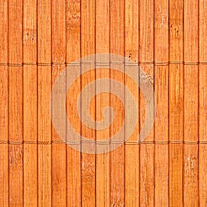 Wooden mat surface