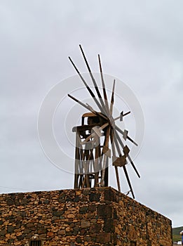 The wooden mill of Valles de Ortega photo
