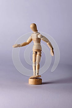 Wooden model of a human figure for drawing_10