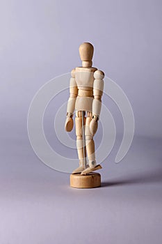Wooden model of a human figure for drawing_5