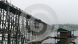 Wooden Mon Bridge @Thailand