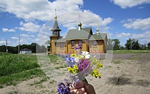 Wooden monastery Church in honor of Spyridon of trimifunt
