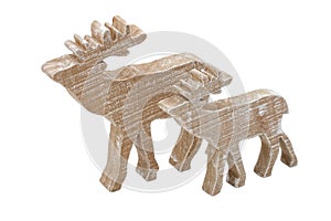 Wooden moose
