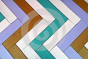 Wooden Multicolored Panel Background Or Texture With Parquet Pat