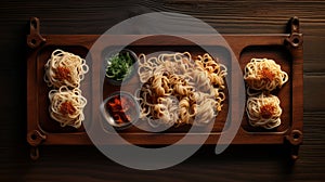 Wooden Noodle Trays: A Photobashing Masterpiece With Urban Grittiness