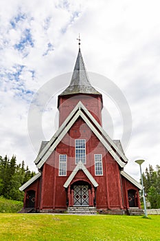 Wooden Norwegian church