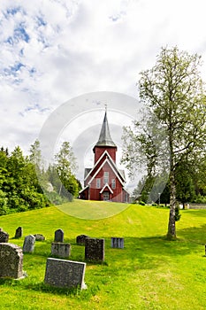 Wooden Norwegian church