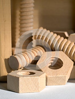 Wooden Nuts and Bolts