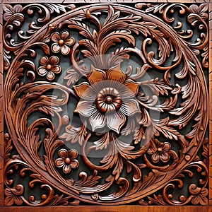 wooden ornaments embody the concept of pattern craftsmanship, showcasing the artistry and skill of craftsmen.