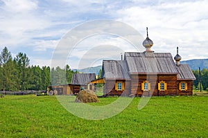 Wooden orthodox church