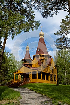Wooden Orthodox church.