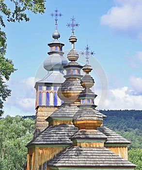 Wooden orthodox church