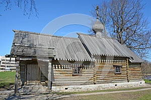 The wooden Orthodox Church of Dmitry Solunsky