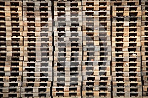 Wooden pallets