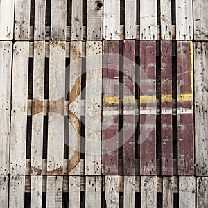 Wooden pallets photo