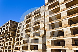 Wooden pallets