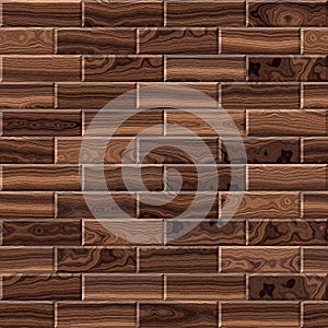 Wooden paneling for seamless background