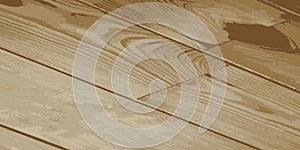Wooden panels with diagonal texture. Planks with wood texture. Vector illustration