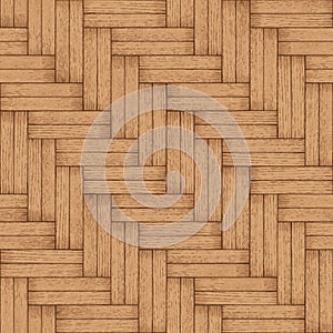 Wooden parquet floor - vector seamless texture