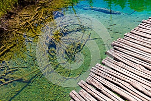 Wooden pathway - Plitvice Lakes National Park