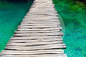 Wooden pathway - Plitvice Lakes National Park