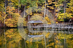 Autumn Visits Steele Creek Park in Bristol Tennessee photo