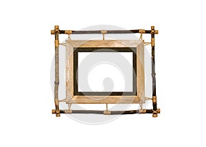 Wooden picture frame