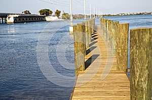 Wooden Pier, Key West, Florida