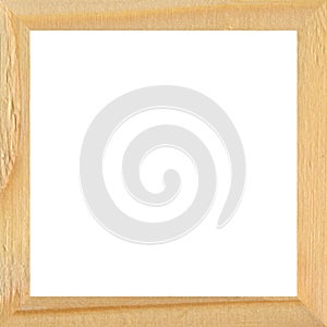 Wooden pine marquetry frame, wooden frame made of a combination of different woods