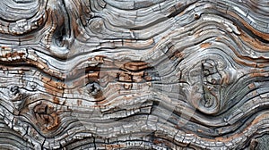 Wooden plank featuring a prominent knot