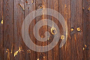 Wooden planks. Natural brown background.