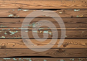 Wooden planks with a weathered appearance, featuring horizontal alignment