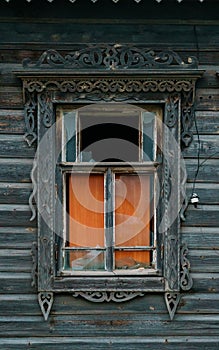 Wooden platband in Murom