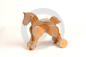 Wooden pull toy