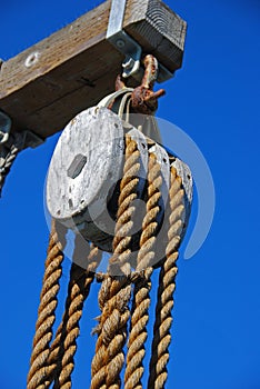 Wooden Pulley photo