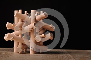 Wooden puzzle