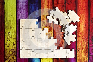 Wooden puzzles