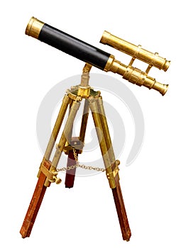 Antique telescope