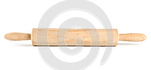 Wooden rolling pin photo